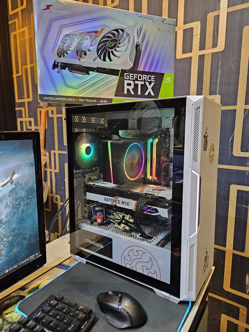 High End Gaming PC Ryzen 5 3600 Nvidia Rtx 3060ti Graphic card 5