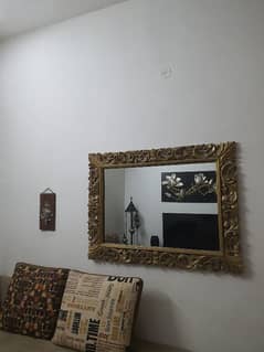 Sheeham wood frame with high quality mirror