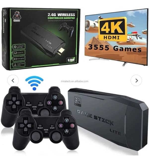 Game stick 4K 64Gb 20,000 Games 2