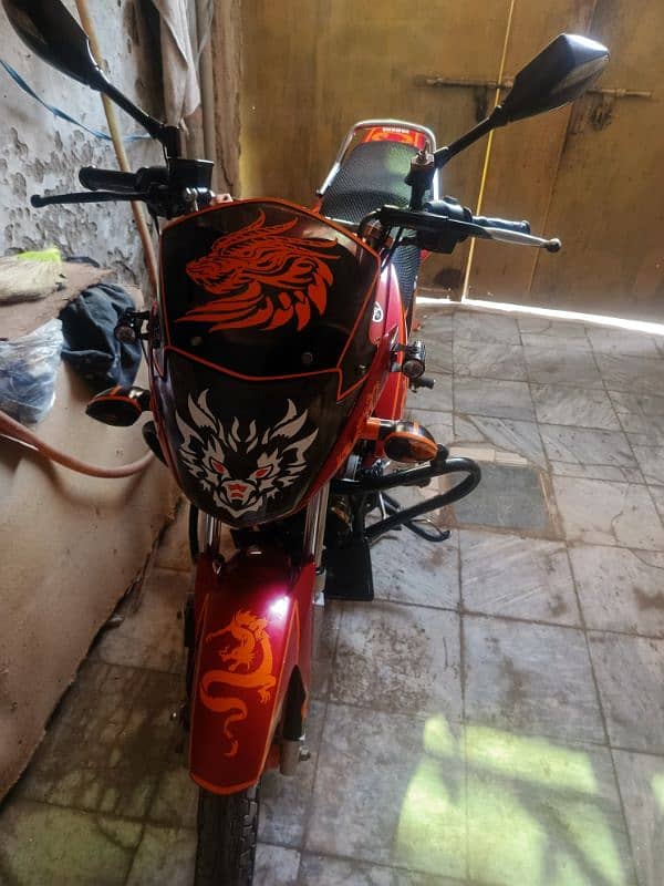 Ybr 125 Red Colour 0