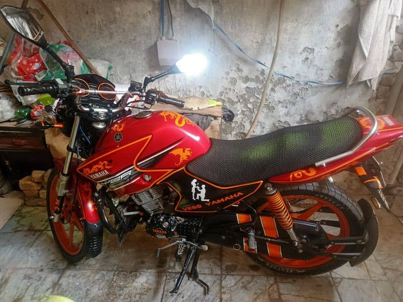 Ybr 125 Red Colour 10