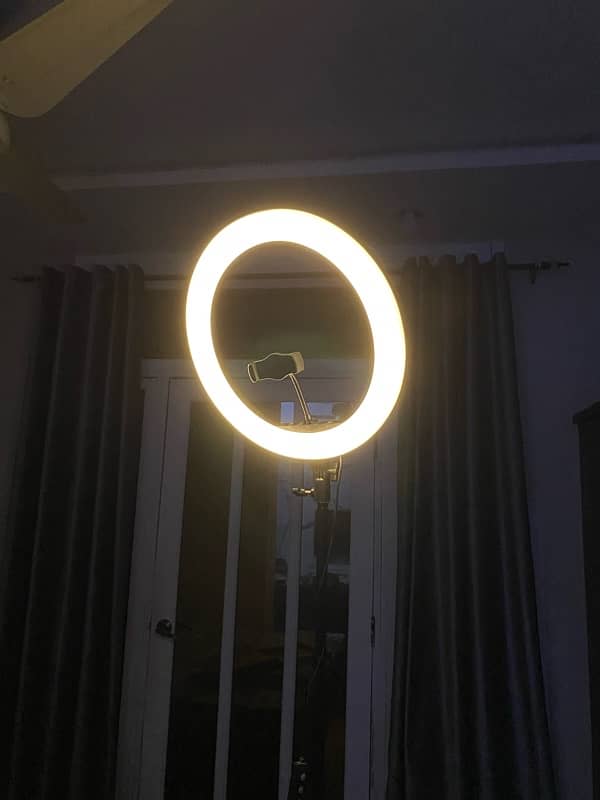 Rgb led soft ring light with tripod 0