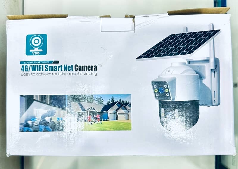 V380 WI-FI SOLAR SMART CCTV CAMERA 1