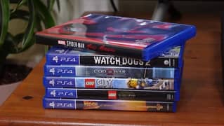 PlayStation 4 and ps5 games available