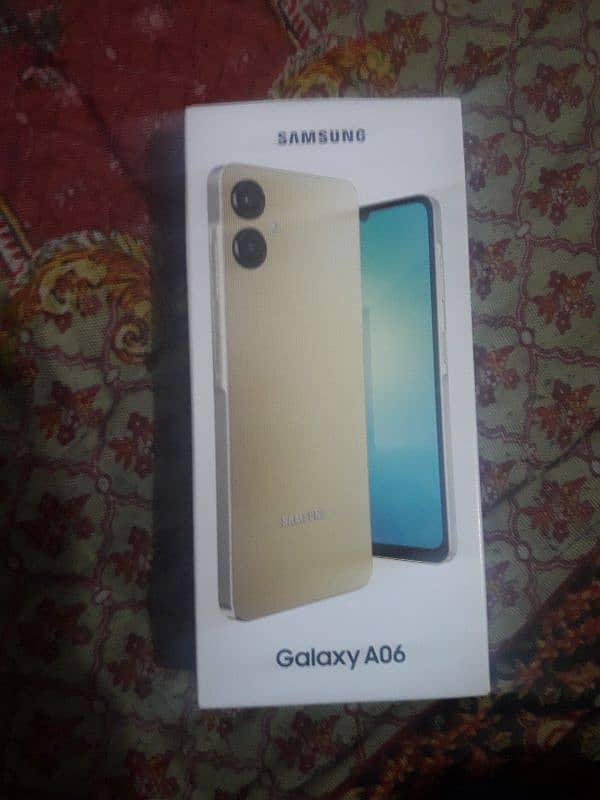 SAMSUNG A06 Mobile new Mobile 4/64 Gb just Box open 03099547046 2