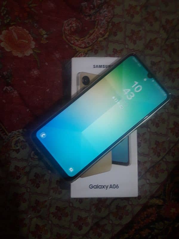 SAMSUNG A06 Mobile new Mobile 4/64 Gb just Box open 03099547046 6