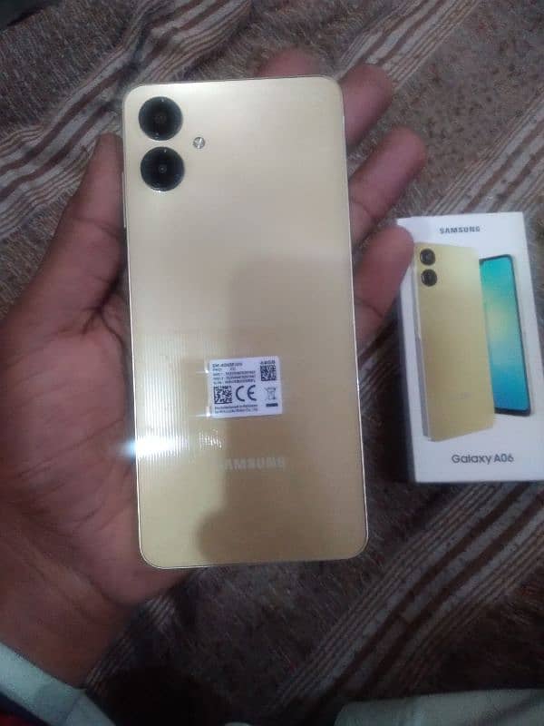 SAMSUNG A06 Mobile new Mobile 4/64 Gb just Box open 03099547046 16