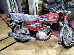 Honda CG 125 2024 5 month brand new bike showroom to home