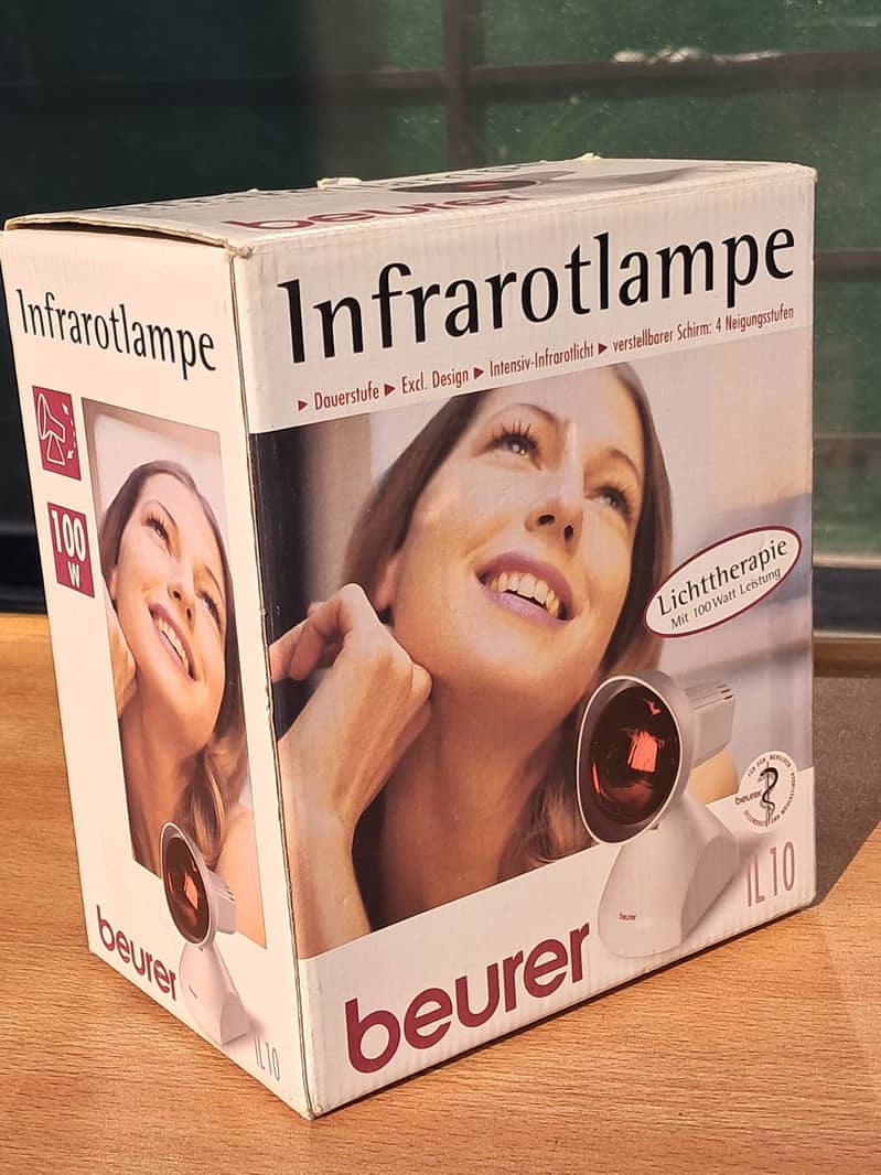 Beurer IL10 Compact Infrared Heat Lamp 100W 1