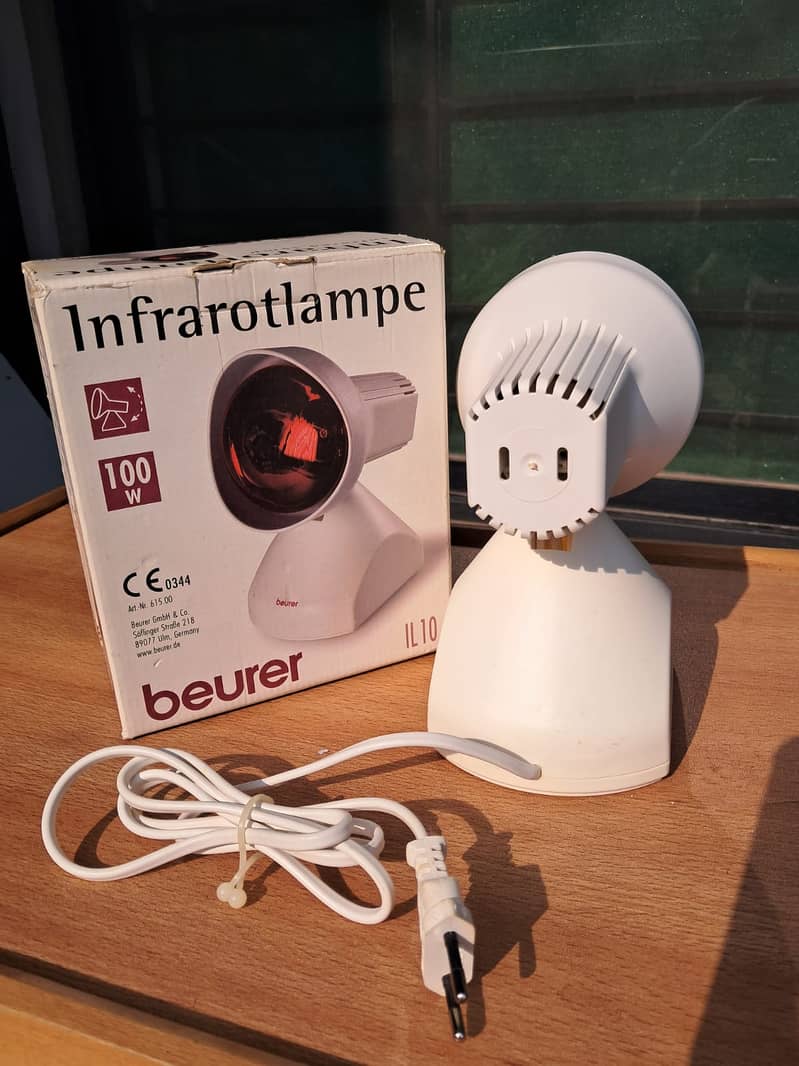 Beurer IL10 Compact Infrared Heat Lamp 100W 9