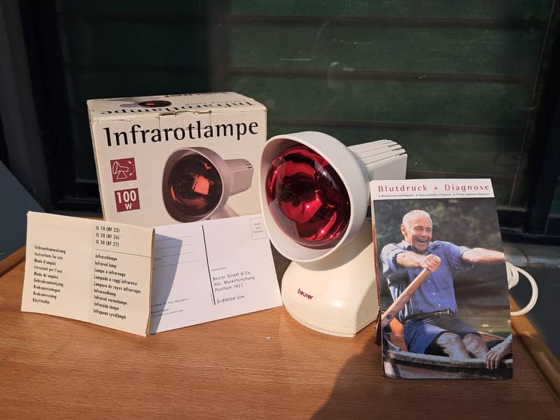 Beurer IL10 Compact Infrared Heat Lamp 100W 10