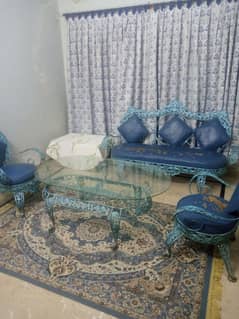 rod iron sofa set