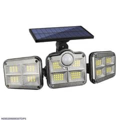 180° Adjustable Triple-Head Solar Motion Sensor Light