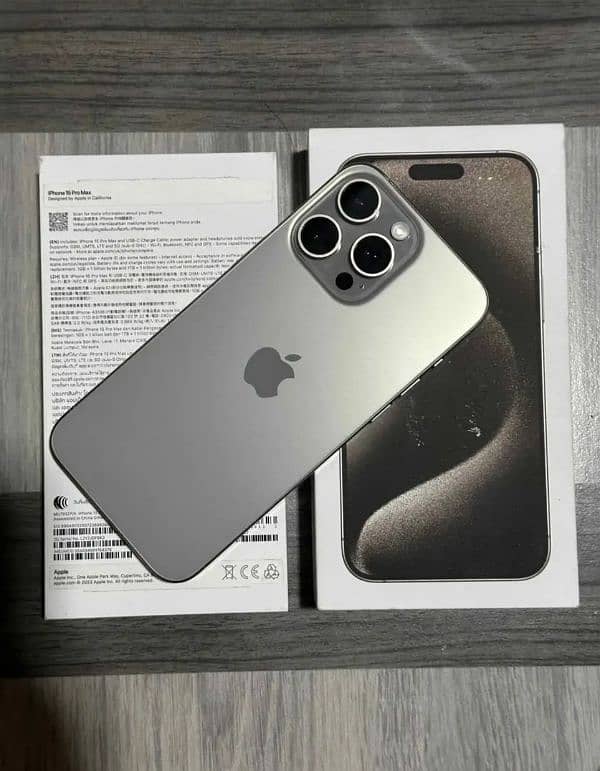 iphone 15 pro max natural titanium 0