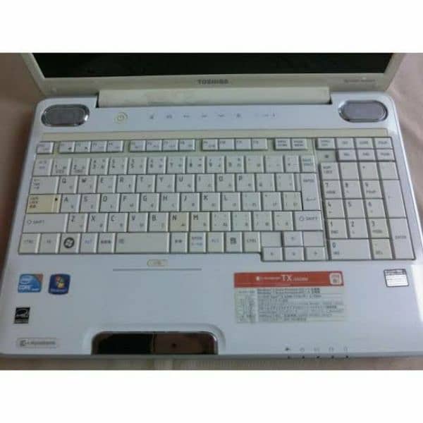 Japanese Branded Laptop Toshiba Dynabook  17inch  wide TX66LWH 1