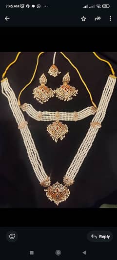 bridal set, Hyderabadi set