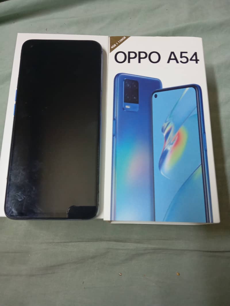 Im selling my OPPO A54 one hand used shining condition oppo pta approv 1