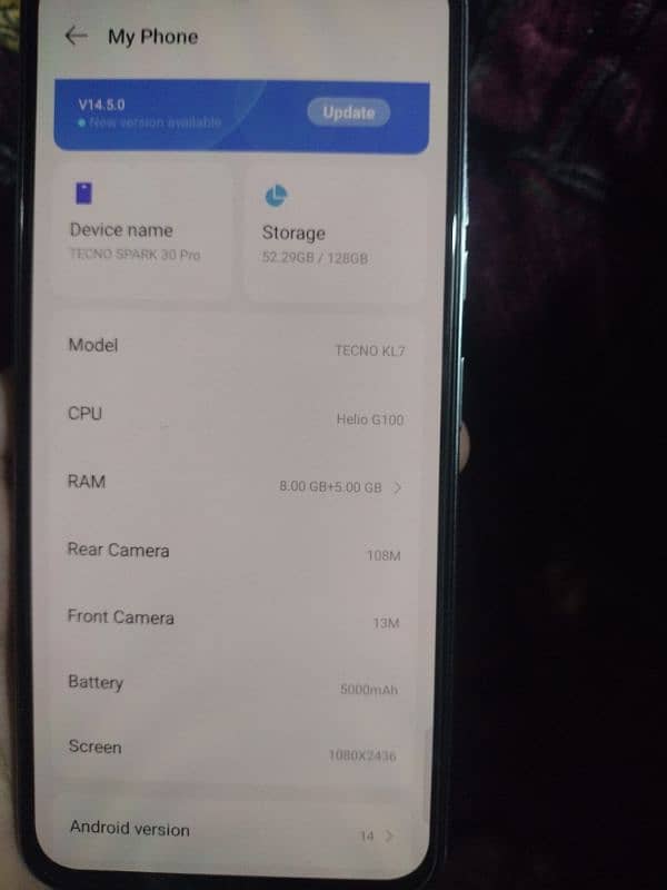 Tecno spark 30 pro 1