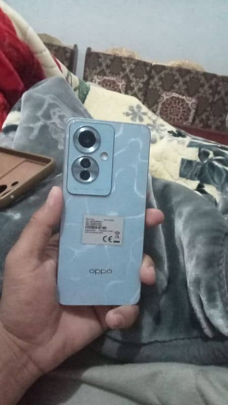 Oppo Reno 11 F 5G 8+8/256 wornty 3  month 0