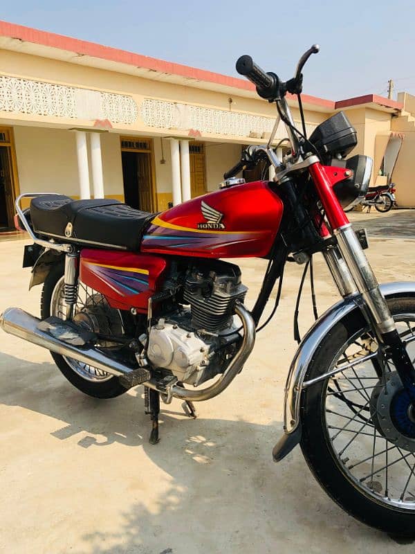 Honda 125 2010 modal Rawalpindi registration 1