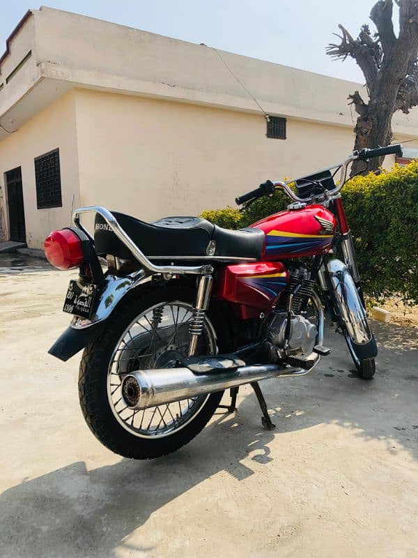 Honda 125 2010 modal Rawalpindi registration 2