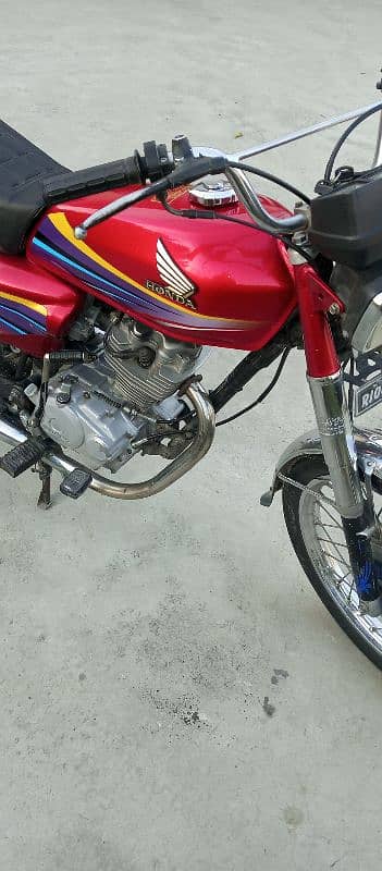 Honda 125 2010 modal Rawalpindi registration 4