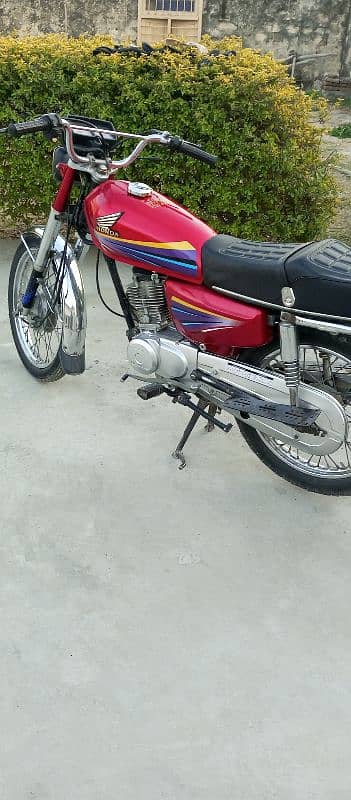 Honda 125 2010 modal Rawalpindi registration 5