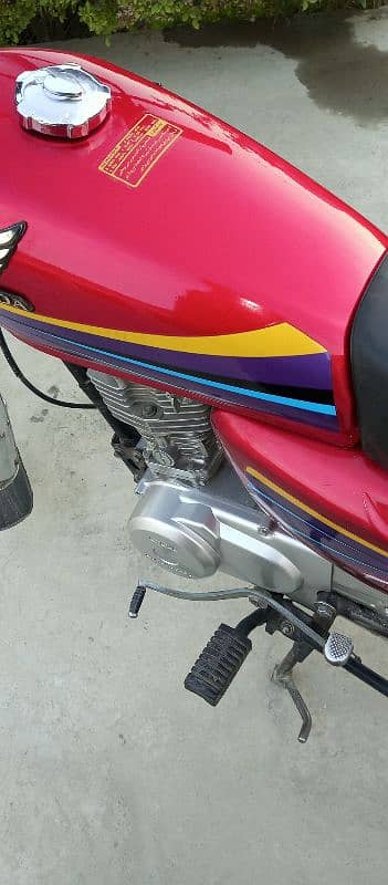 Honda 125 2010 modal Rawalpindi registration 6