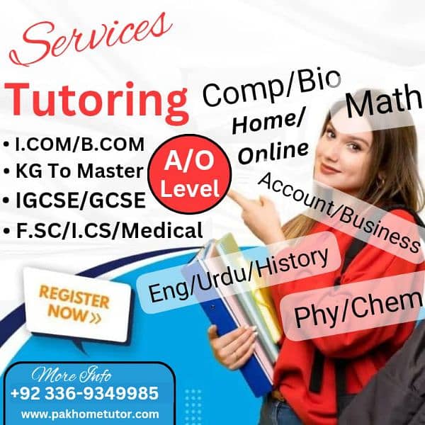 Home Tutor,Online Tutor,ACCA,O/A level,Math,IGCSE,English,Account,Math 0