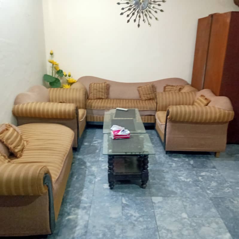 sofa with table set & 32'' LCD ECO star available for sale 0