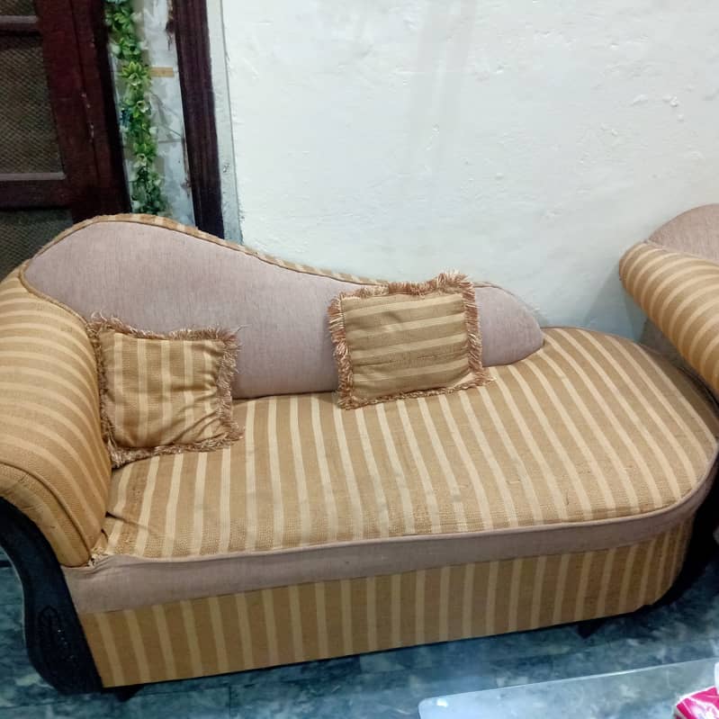 sofa with table set & 32'' LCD ECO star available for sale 1