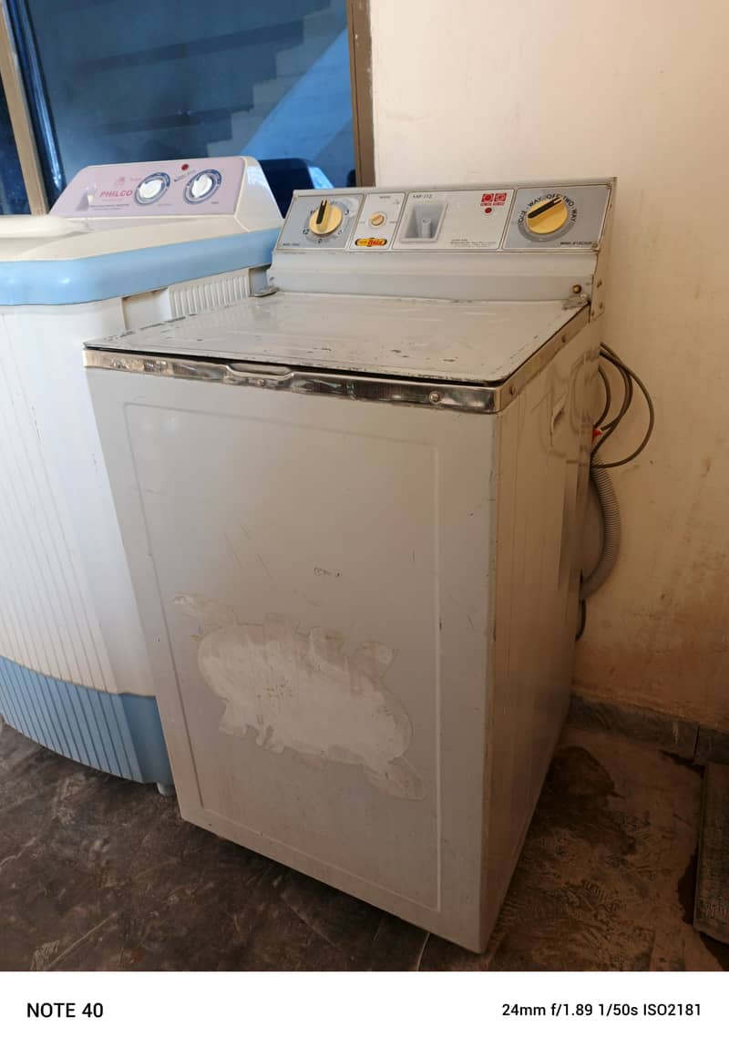 Washing machine Super Asia  SAP-312 and Philco PH-225 1