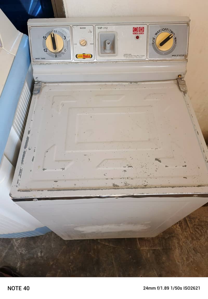 Washing machine Super Asia  SAP-312 and Philco PH-225 3