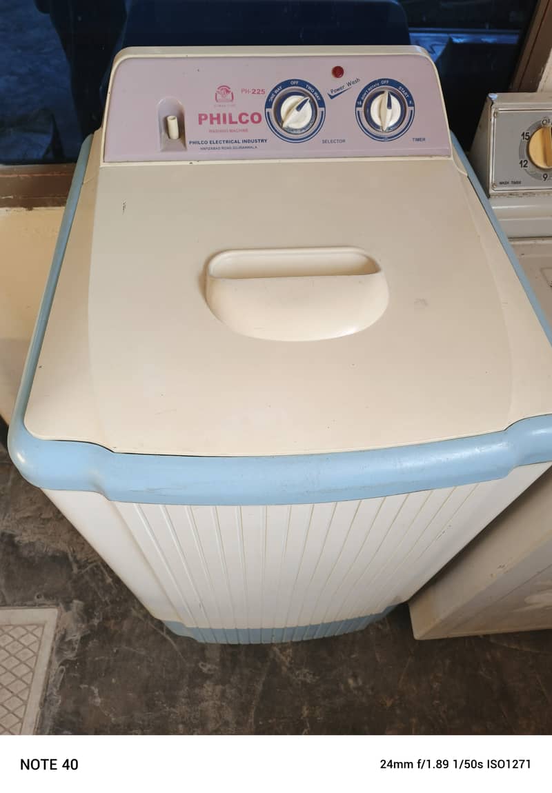 Washing machine Super Asia  SAP-312 and Philco PH-225 4