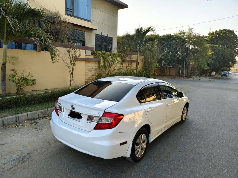 HONDA CIVIC TRIBORN VTI PROSMATIC MODEL 2013 ORIGINAL WHITE (63000) KM 3