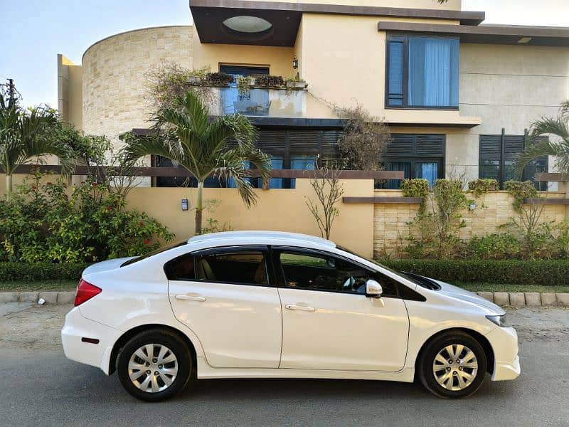 HONDA CIVIC TRIBORN VTI PROSMATIC MODEL 2013 ORIGINAL WHITE (63000) KM 9