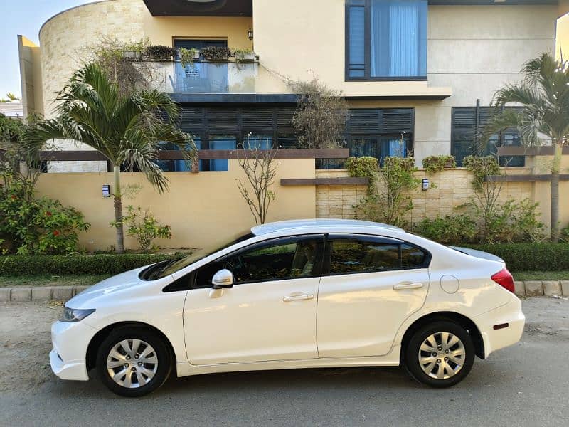 HONDA CIVIC TRIBORN VTI PROSMATIC MODEL 2013 ORIGINAL WHITE (63000) KM 13