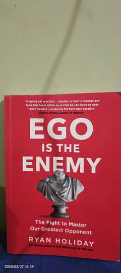 Ego is the Enemy