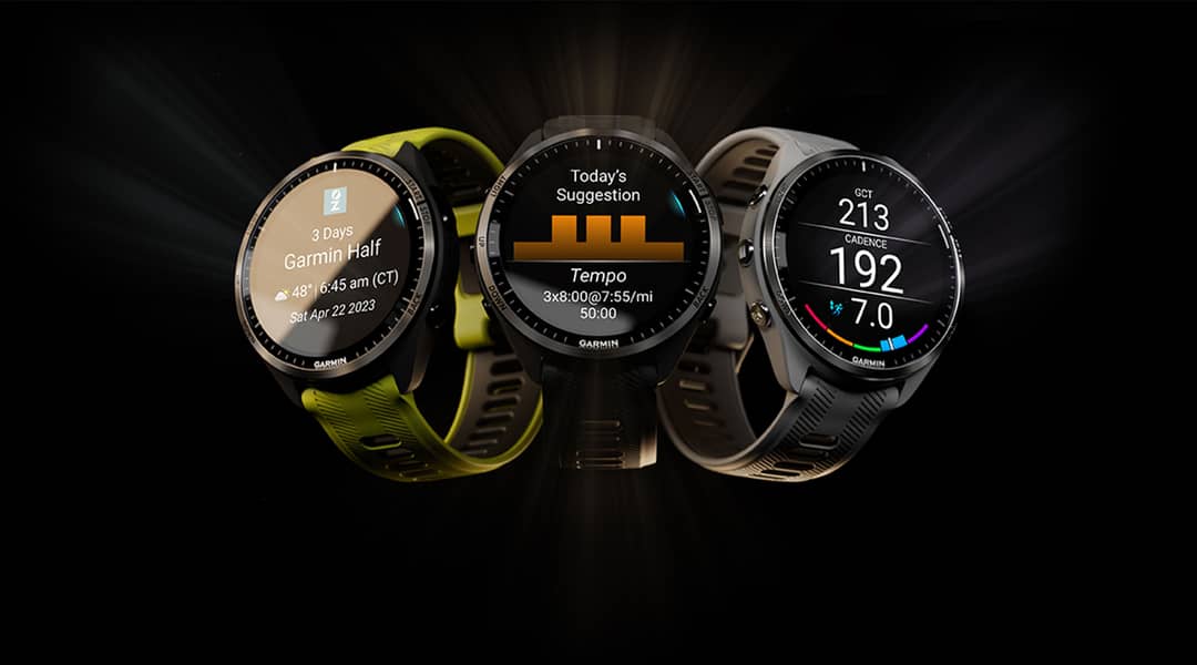 Garmin - Forerunner 965 GPS Titanium 47 mm Fiber-reinforced polymer 1