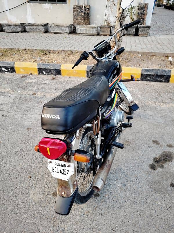 Honda CD 70 (2007) – Punjab Registered, Genuine Condition 1