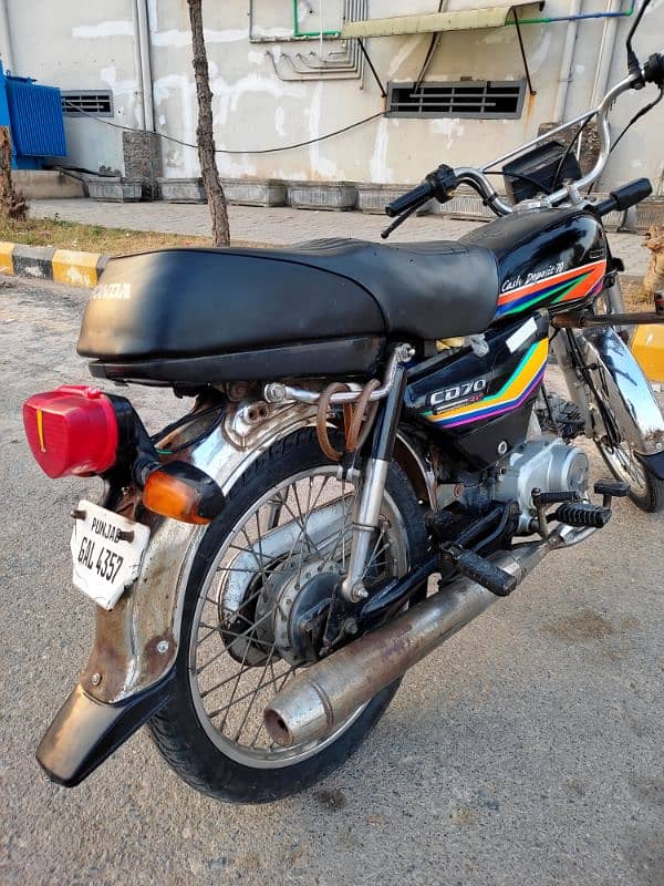 Honda CD 70 (2007) – Punjab Registered, Genuine Condition 2