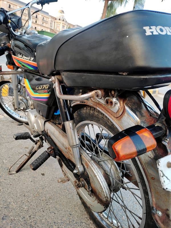 Honda CD 70 (2007) – Punjab Registered, Genuine Condition 5