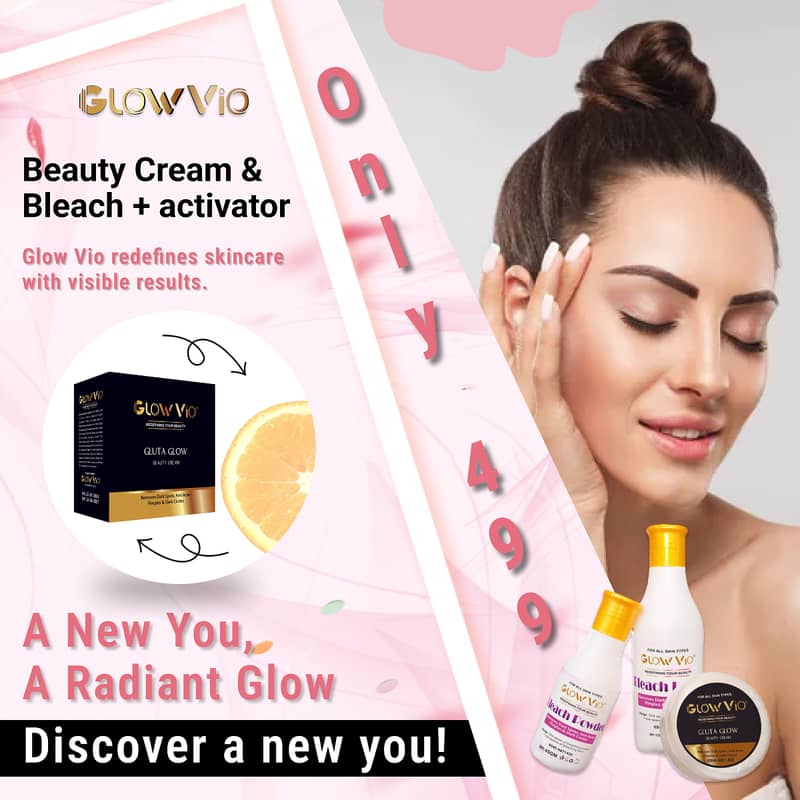 Full Pakege Rs:499  Natural Glow with GlowVio! 3