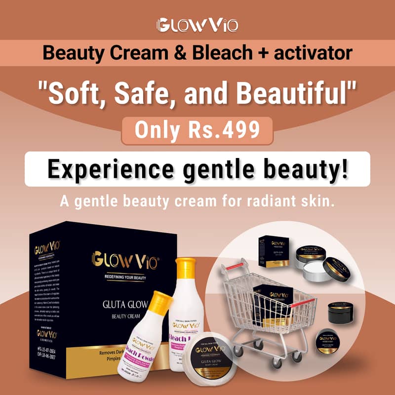 Full Pakege Rs:499  Natural Glow with GlowVio! 6