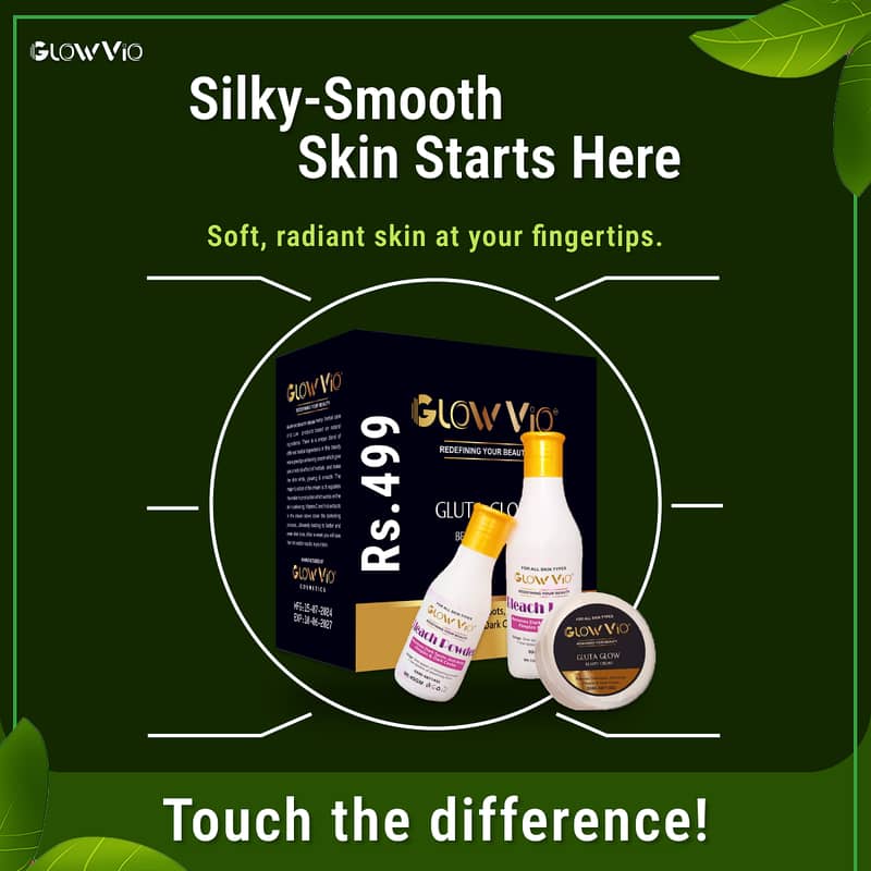 Full Pakege Rs:499  Natural Glow with GlowVio! 8