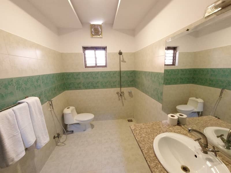 1 Kanal Furnished Guest House Available For Rent on  daily Basis  in D-17 Islamabad. 26