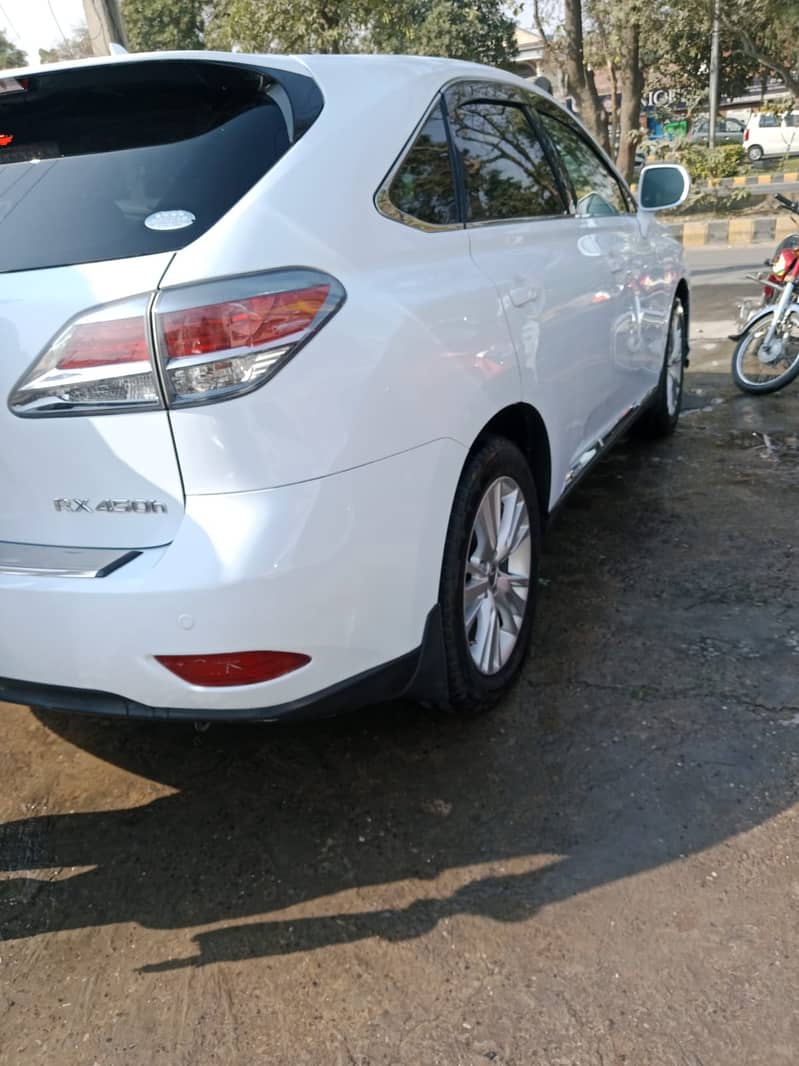 Lexus RX Series 450 h 2012 2