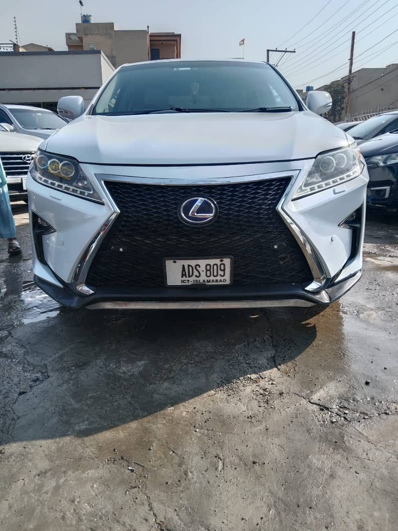 Lexus RX Series 450 h 2012 10