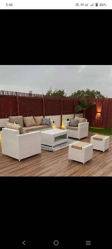 outdoor garden Rattan chairs sofa seat 13