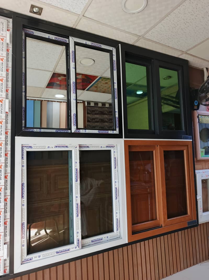 Aluminium Door And Windows/ Upvc Windows/ Mirrors / Glass Partitions 12